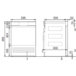 V-Zug AdoraDry V6000 7.0公斤 冷凝式乾衣機 (右手把)